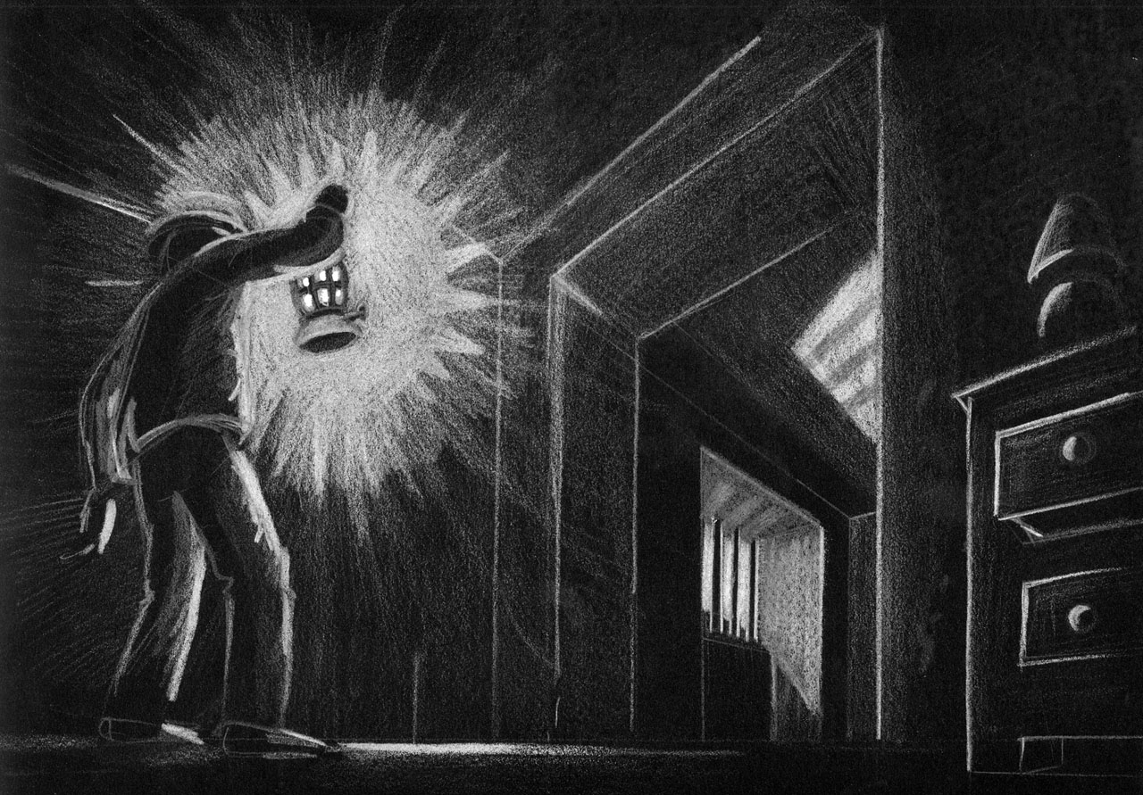Le dessin de Didier Chanfrey, première pierre à l'édifice Alone in the Dark…