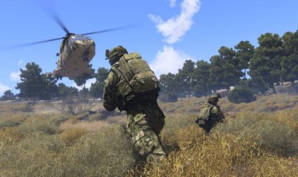 Arma 3, une simulation d’infanterie qui attire beaucoup de moddeurs.